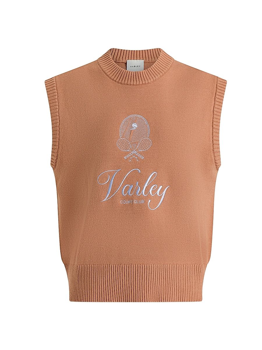 Women's Avis Namesake Knit Vest - Macaroon - Size XS