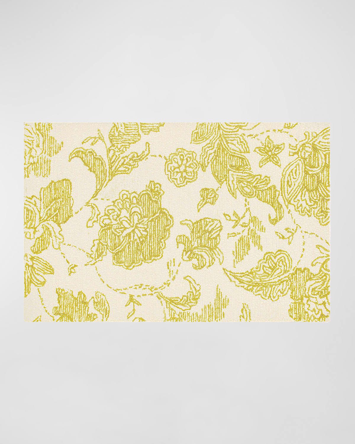 Marquee Floral Rug, 2 & apos; x 4 & apos;