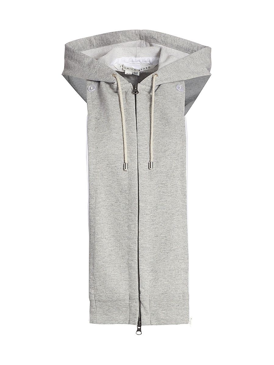 Women's Hooded Dickey - Heather Grey