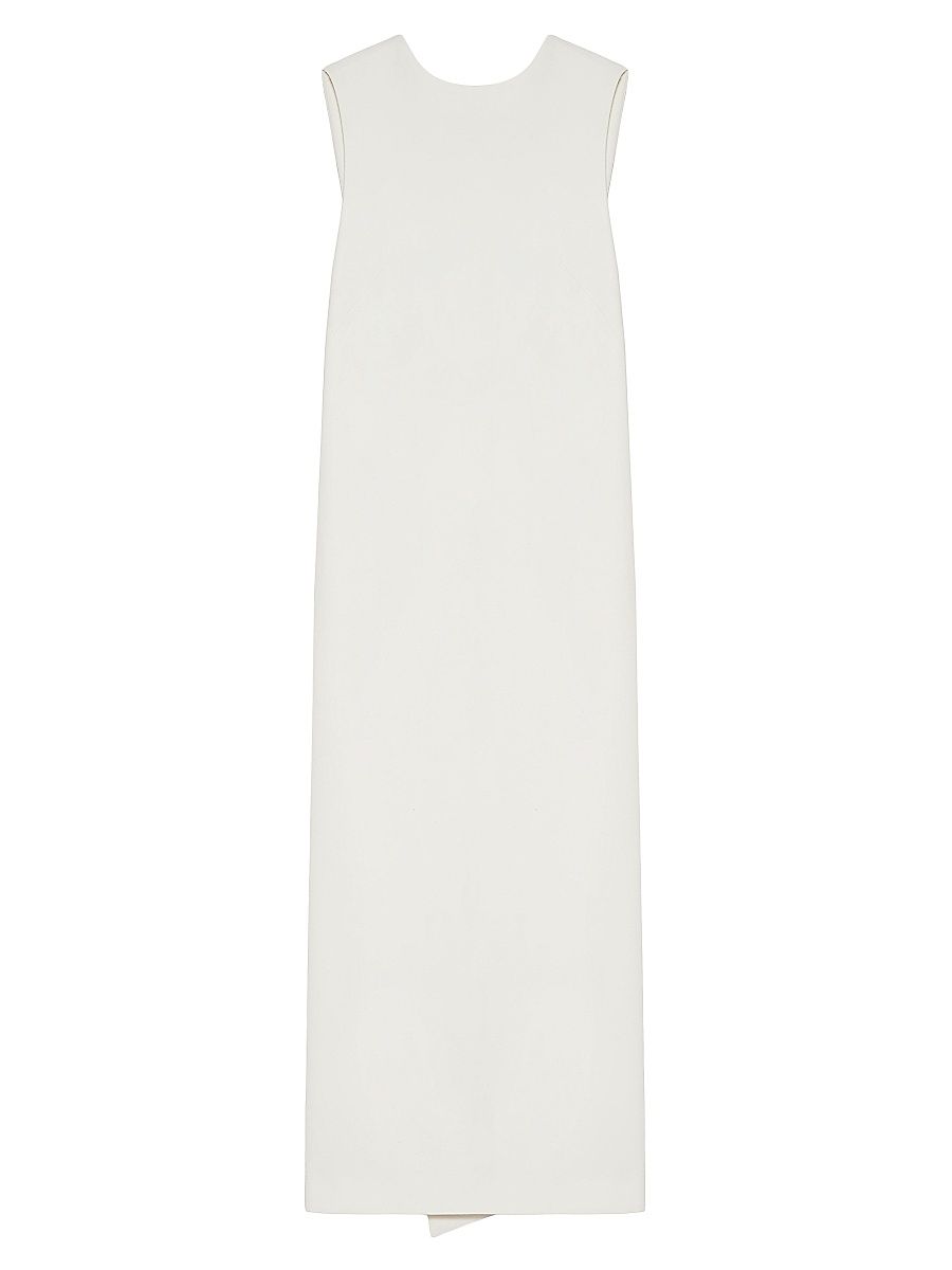 Women's Mina Draped Back Maxi Dress - White - Size 10