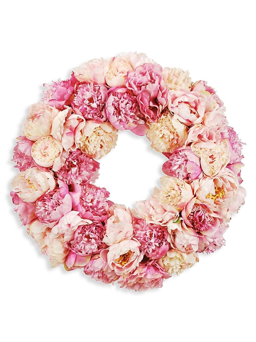 Everyday Floral Imitation Peony Wreath