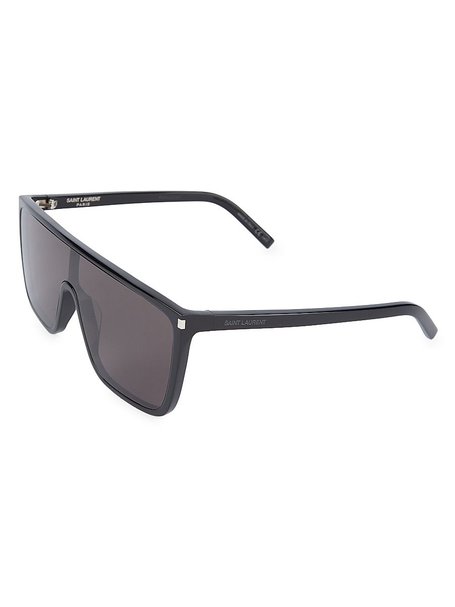 Men's 99MM Mask Sunglasses - Black
