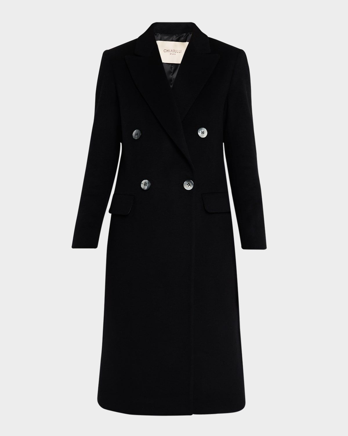Victoria Classic Double-Breasted Coat