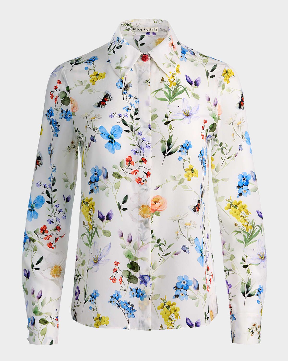 Twisting Vines Willa Placket Top