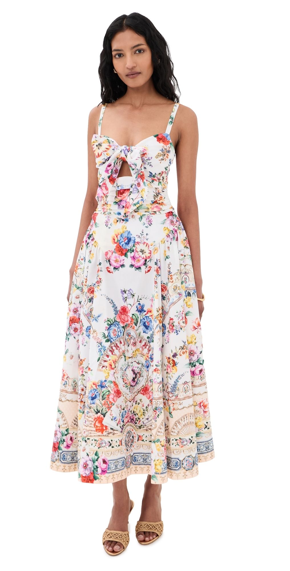 Camilla Ballerina Midi Dress I Left My Heart In Granada L