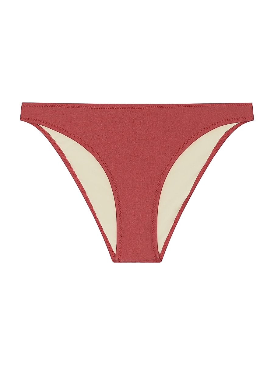 Women's Tapestry Boudoir Staple Bikini Bottom - Rose - Size Medium