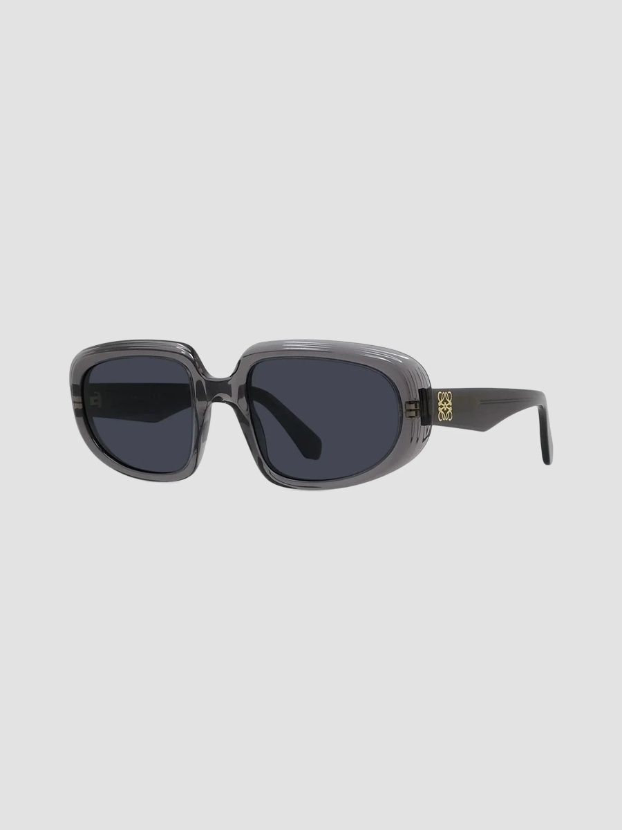 LOEWE Men's 54MM Geometric Sunglasses - Grey Blue