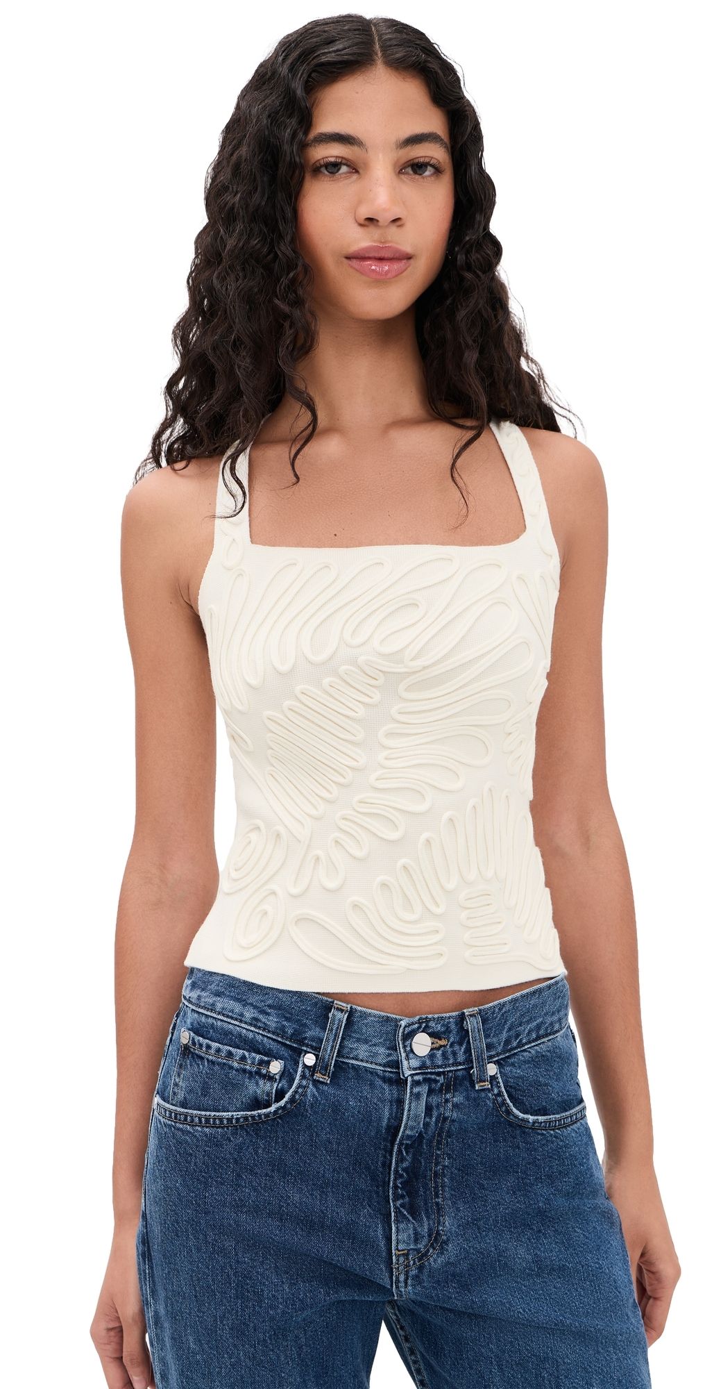 Cult Gaia Stella Blouse Off White XS