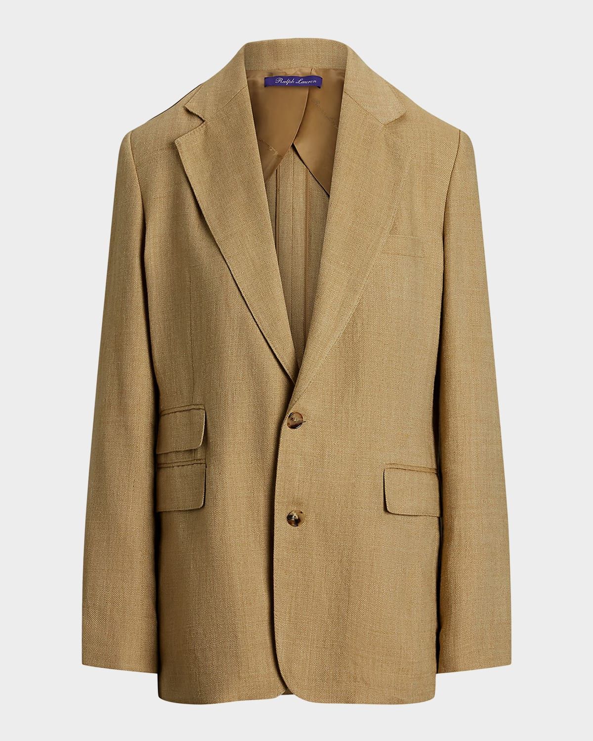 Russell Silk-Linen Twill Jacket