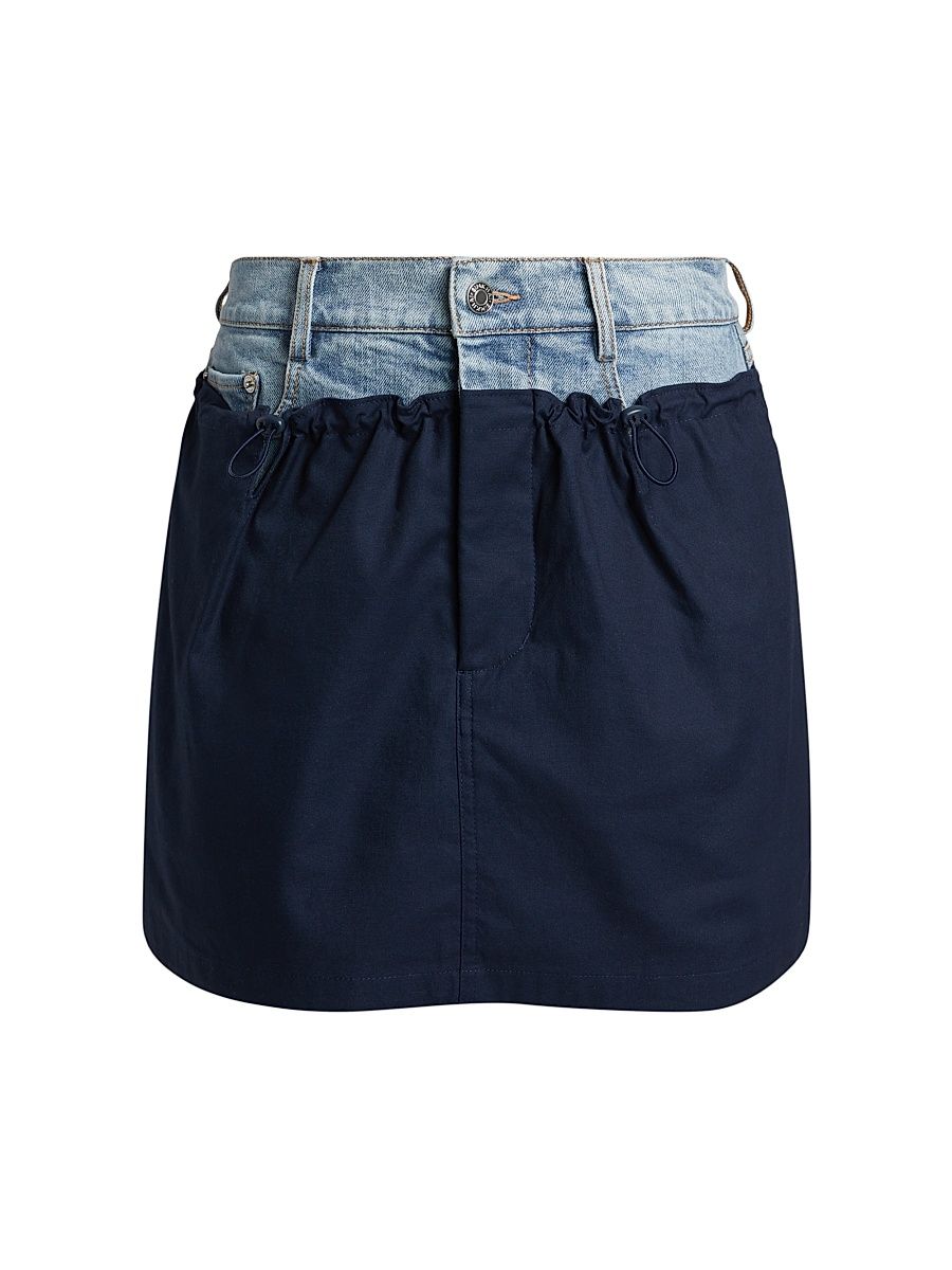 Women's Hampton Layered Miniskirt - Midnight Multi - Size 6