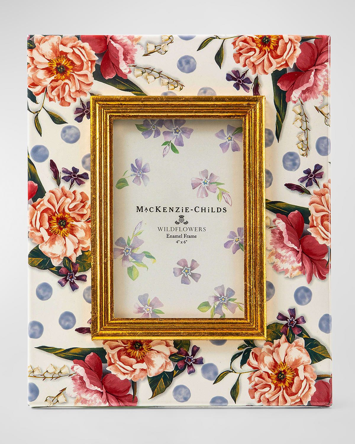 Wildflowers Enamel Frame
