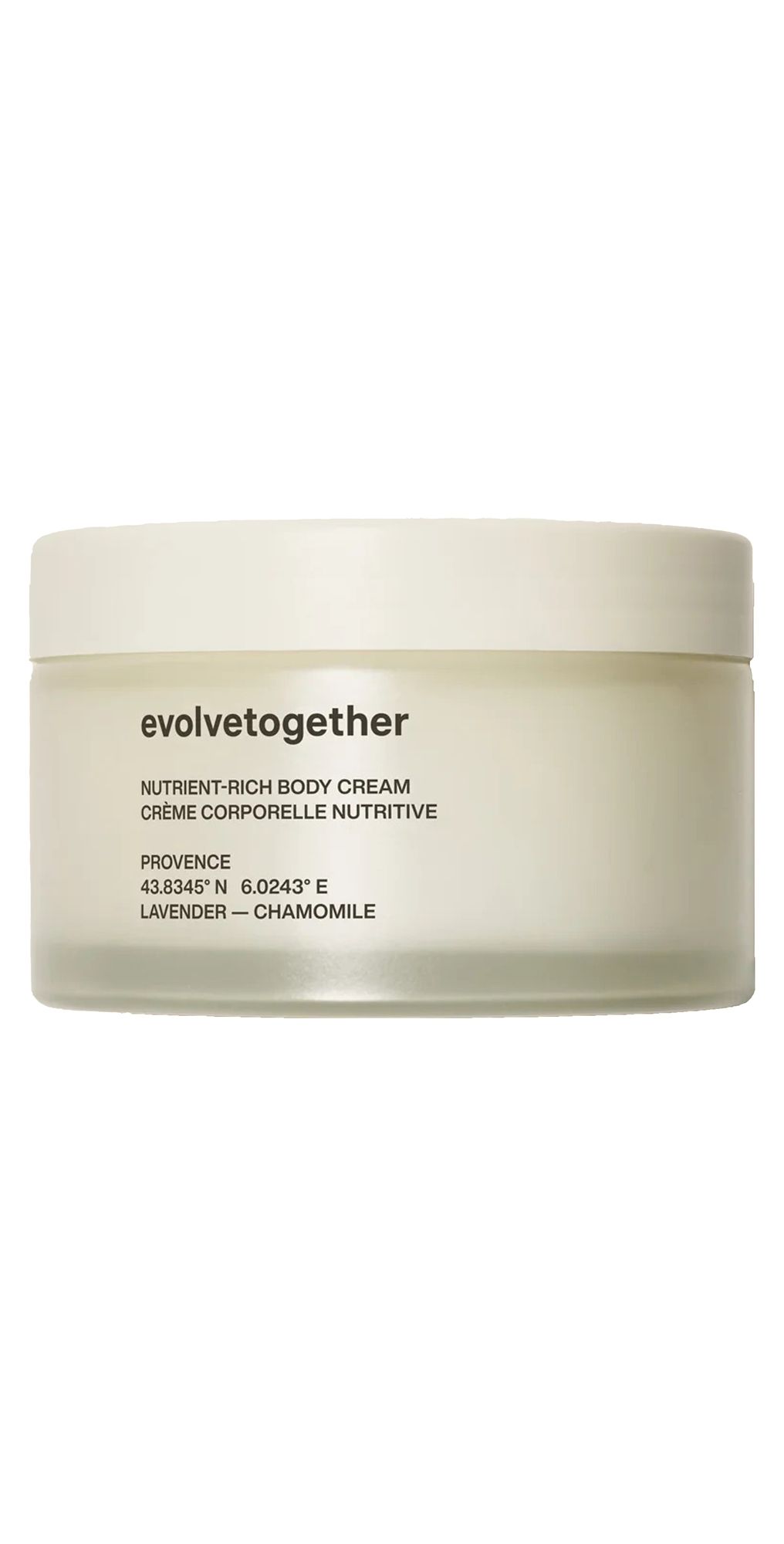evolvetogether Nutrient-Rich Body Cream Provence 6 fl oz / 178 ml