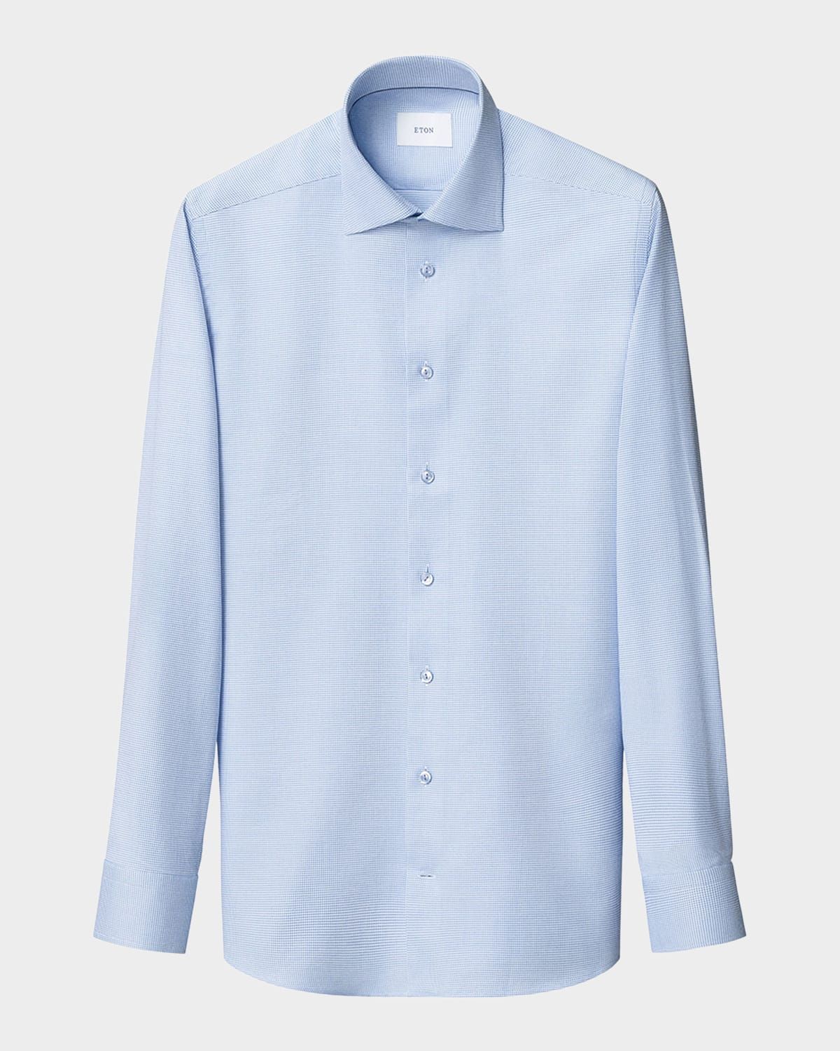 Men & apos;s Contemporary-Fit Organic Cotton Twill Dress Shirt