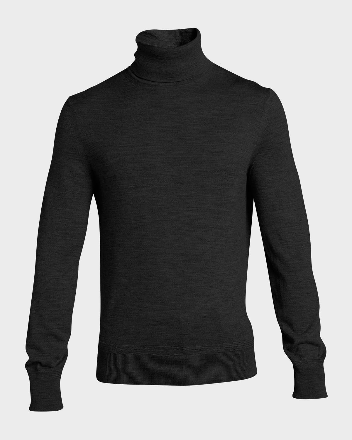 Men & apos;s Fine-Gauge Wool Turtleneck