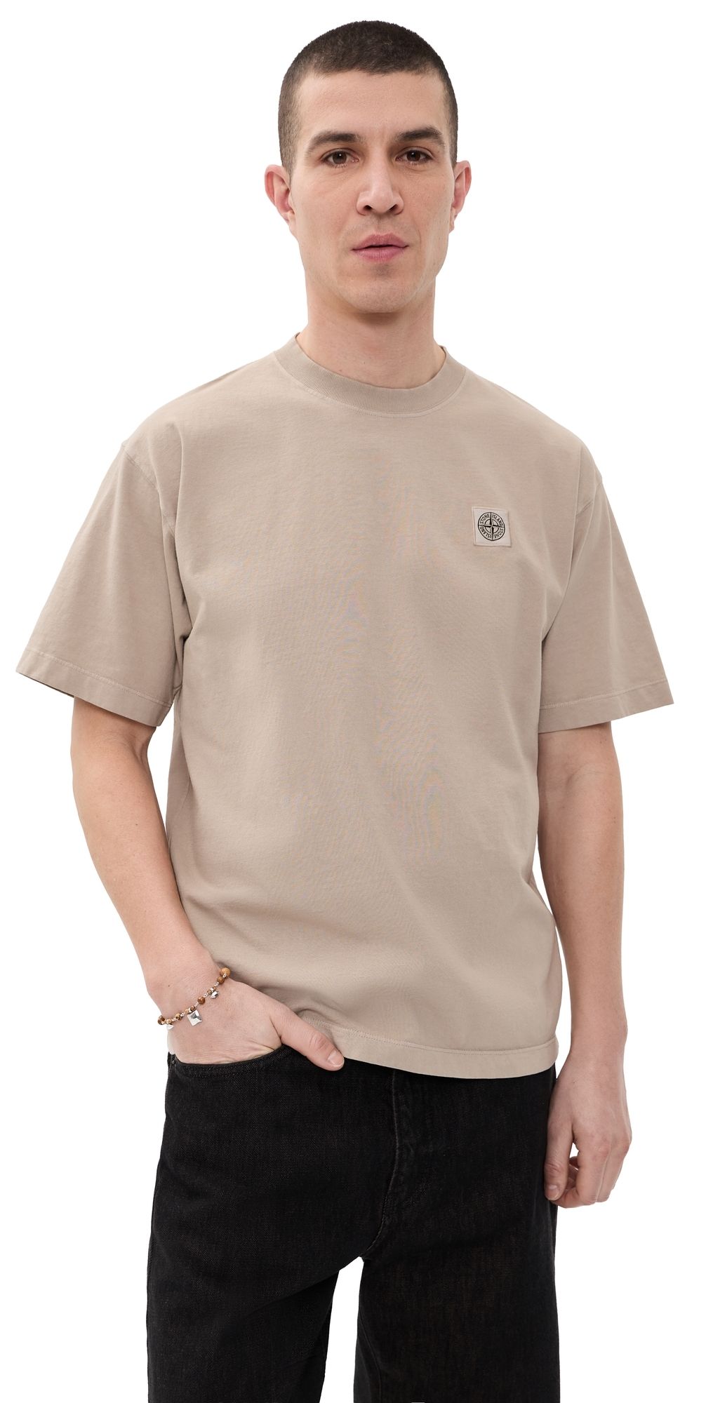 Stone Island Garment Dyed Tee Desert L