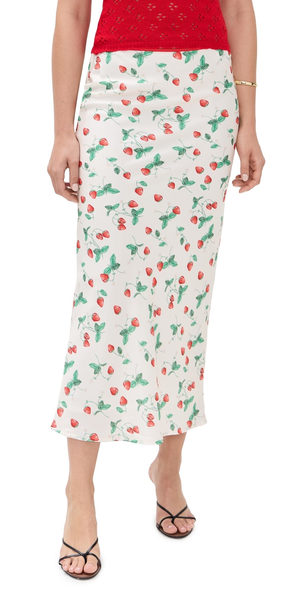 Bailey Rose Maxi Skirt Cream S