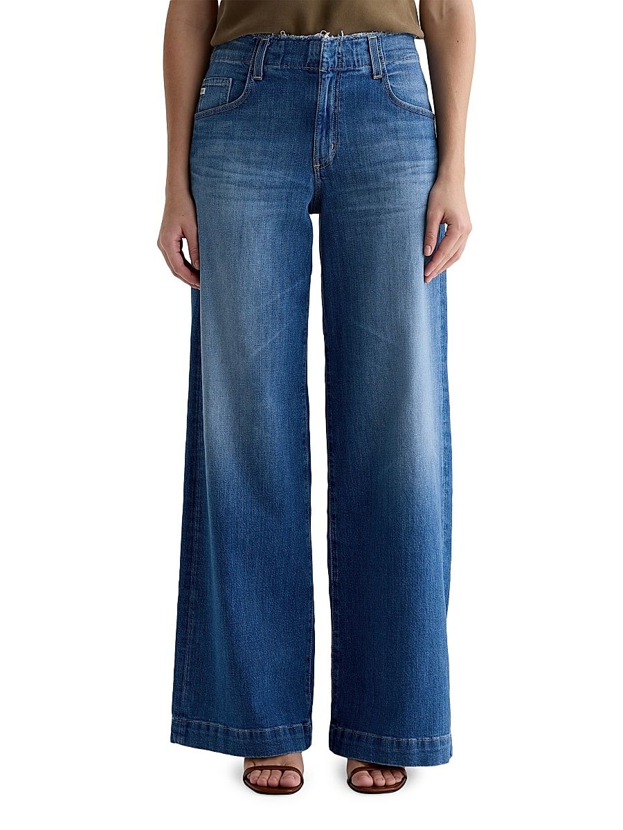 Women's High-Rise Wide Leg Denim - Runway - Size 28