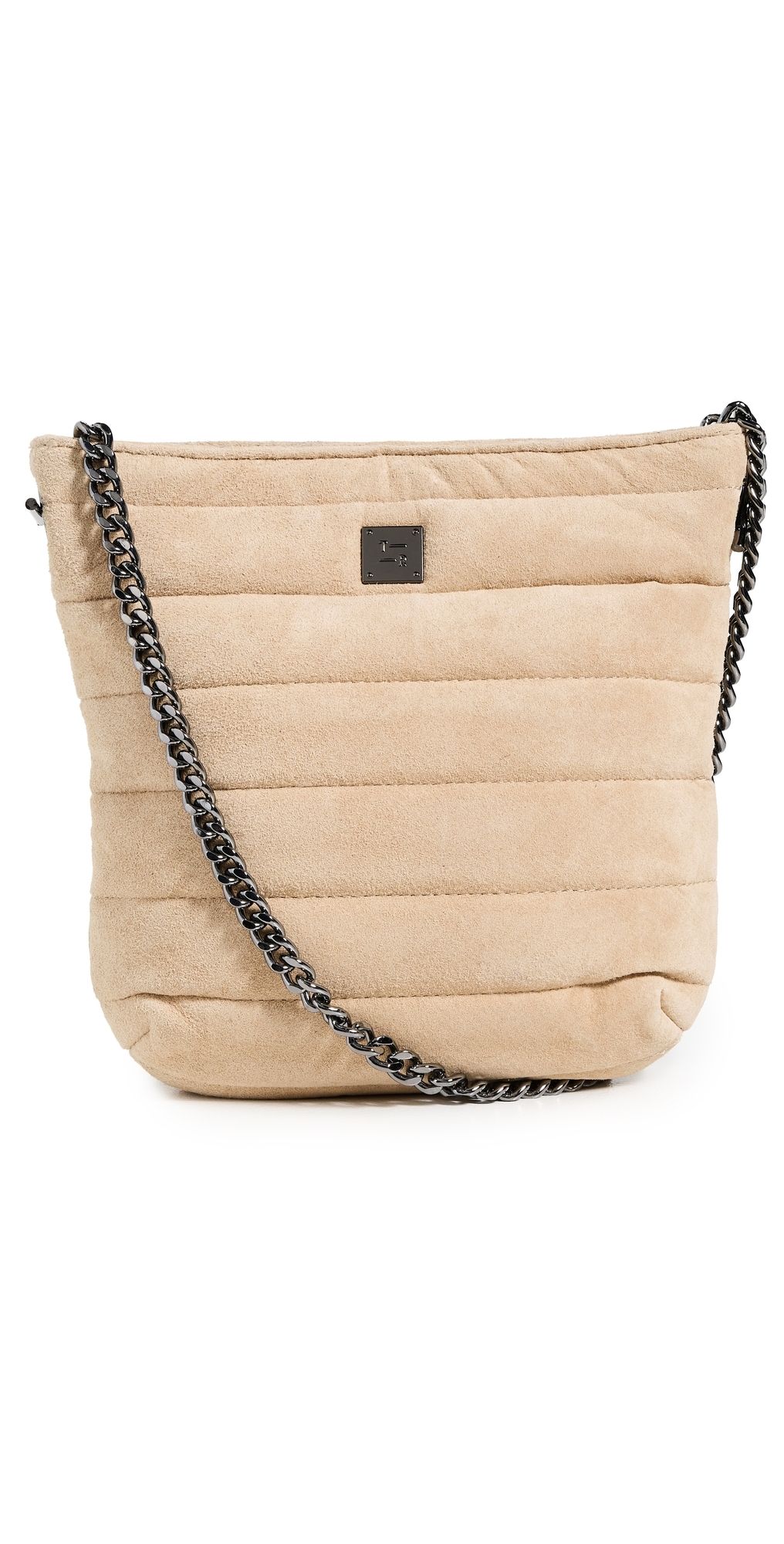 Think Royln Dream Stash Bag Soft Sand Suede One Size