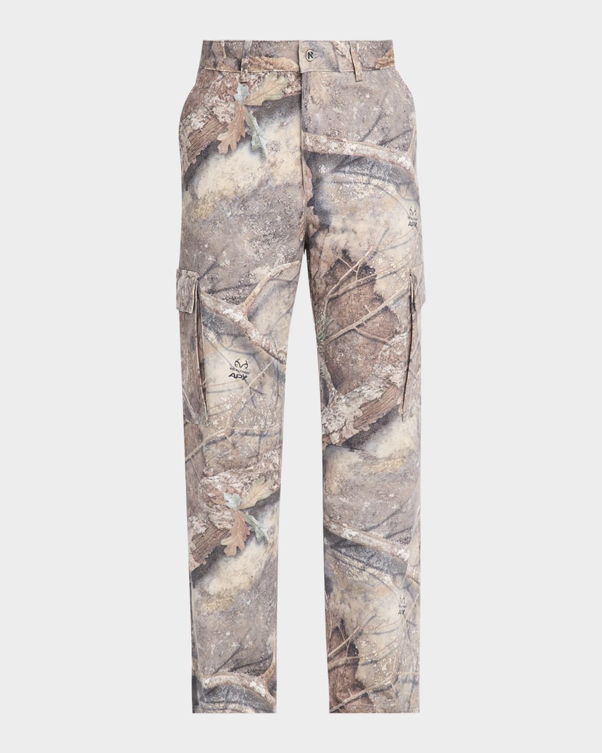 Camouflage Cotton Cargo Pants