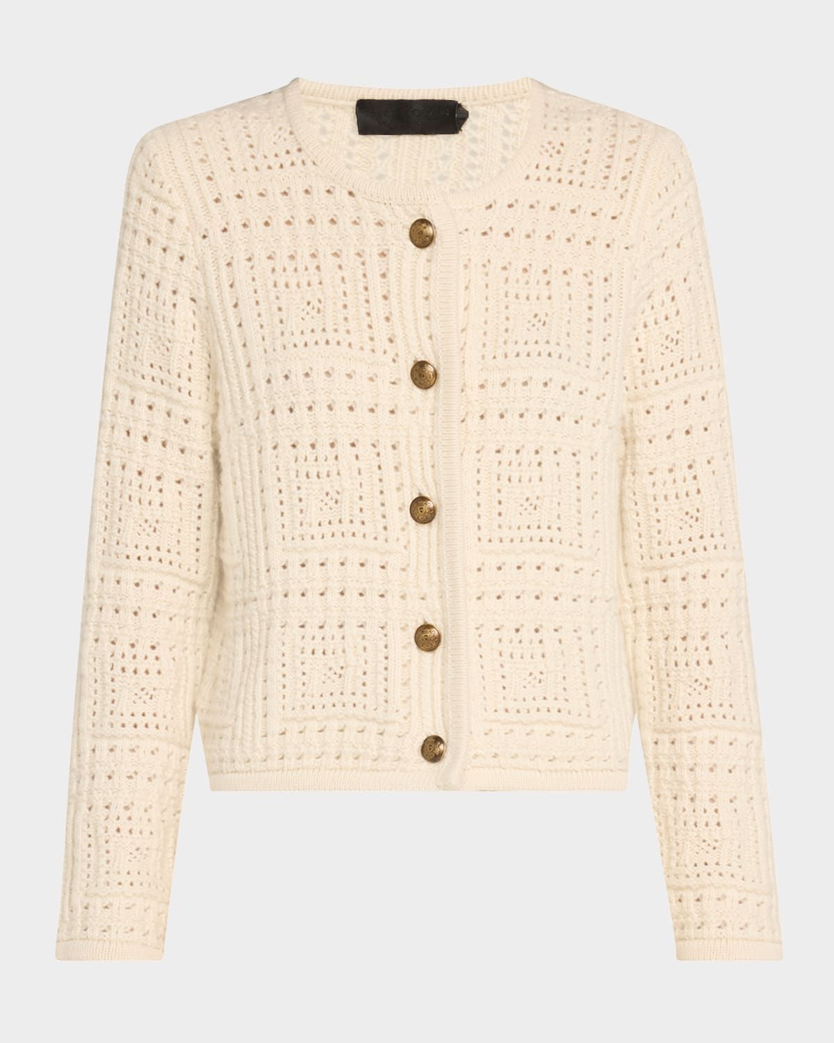 Harry Open Knit Cashmere Sweater Jacket