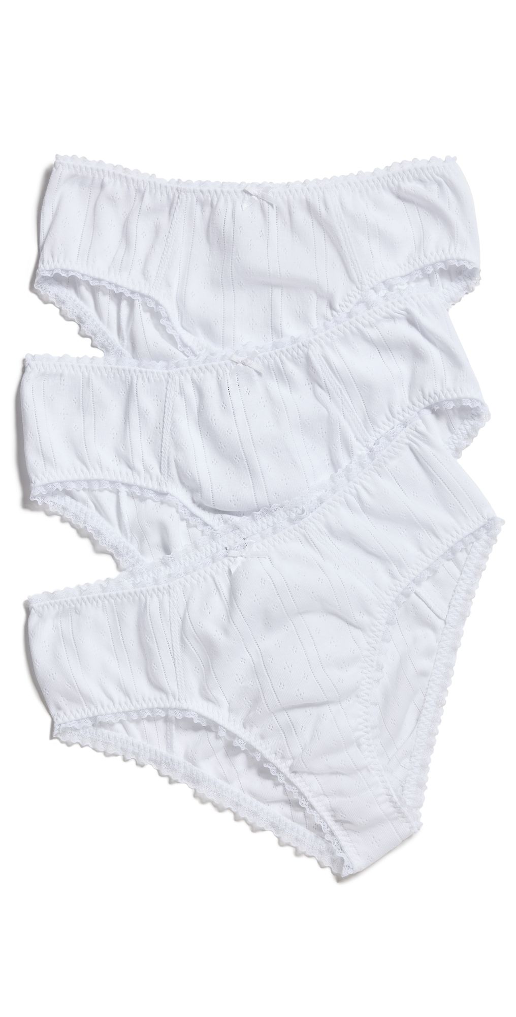 COUCOU The Cozy Brief 3 Pack White M