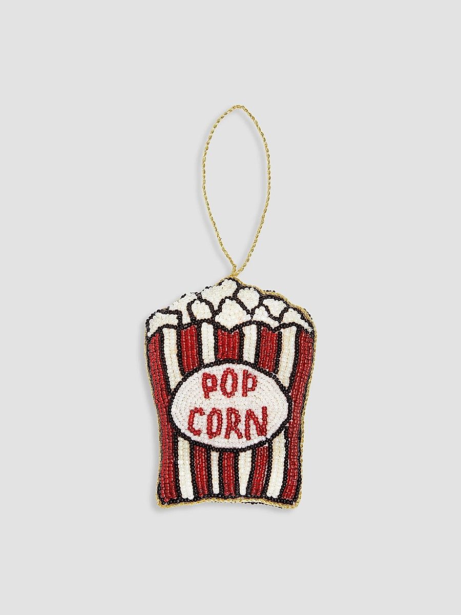 Pop Corn Box Beaded Ornament