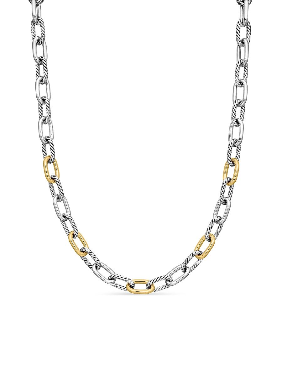 Women's Madison Chain Necklace in Sterling Silver - Silver - Size 18