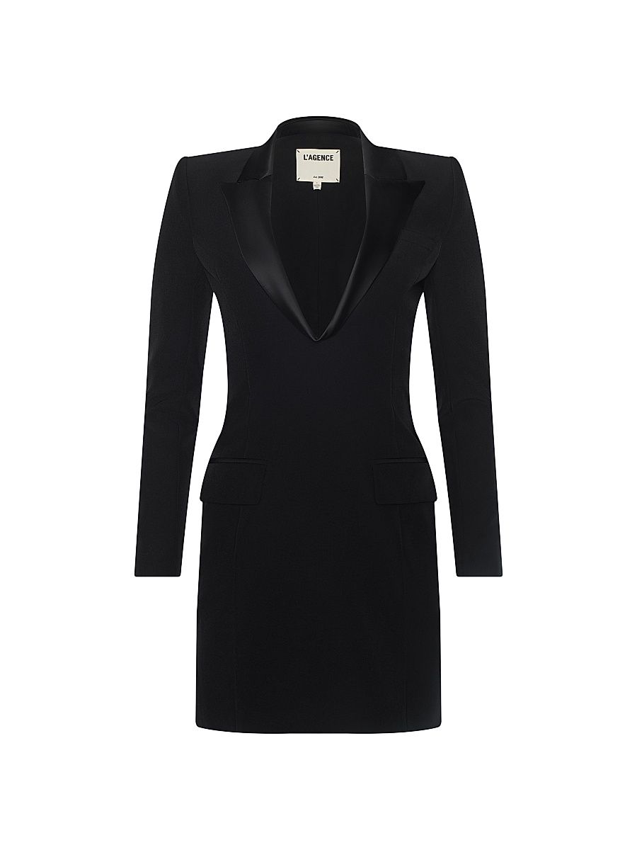 Women's Esti Blazer Minidress - Black - Size 16