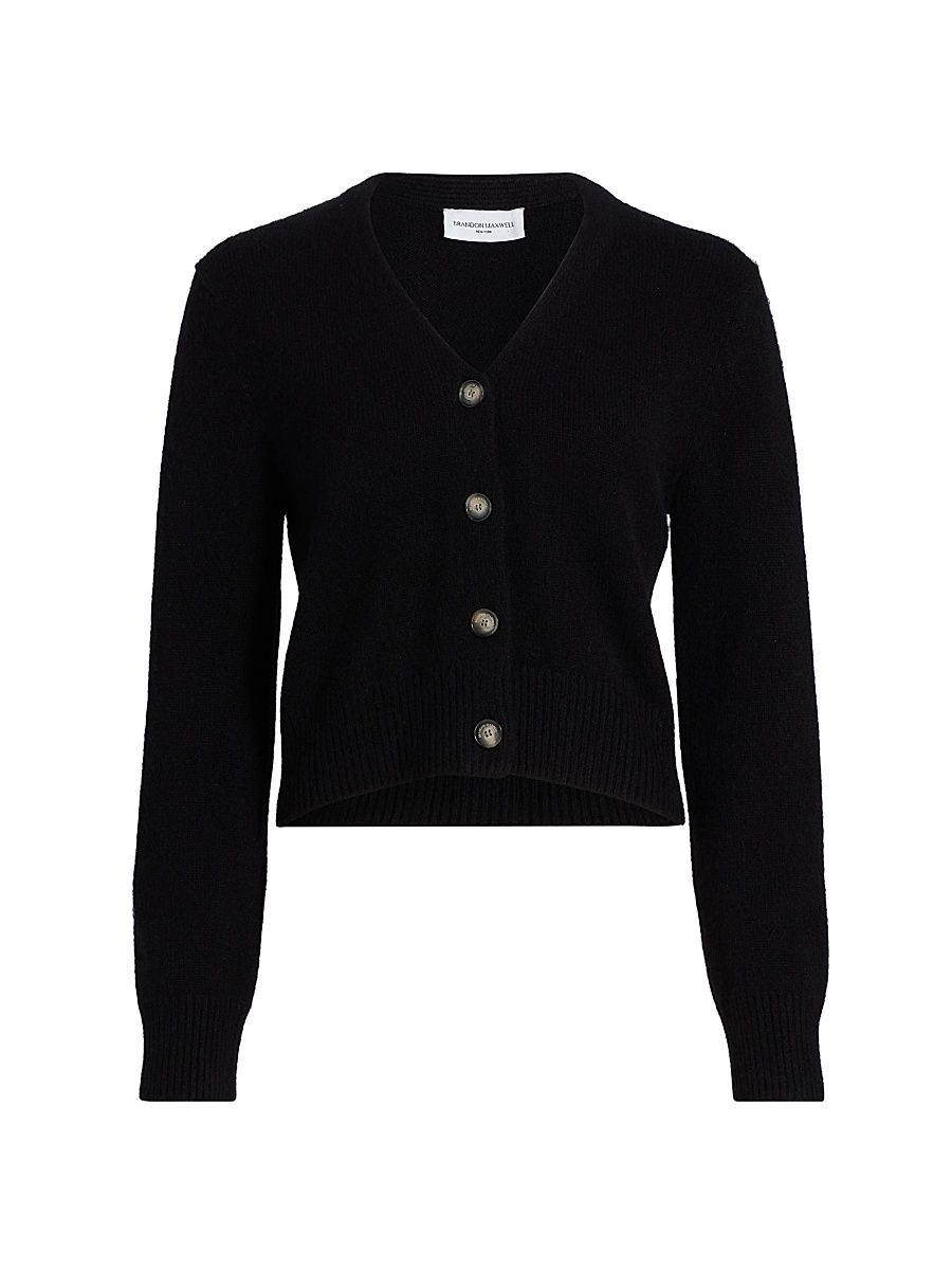 Women's The Sloane Silk-Cashmere Sweater - Black - Size Large