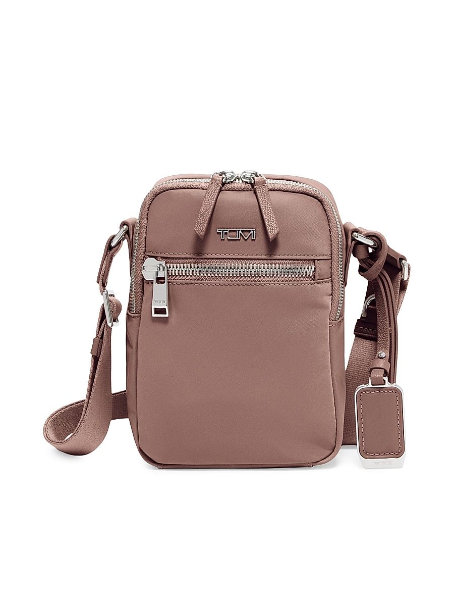 Women's Voyageur Persia Nylon Crossbody Bag - Light Mauve