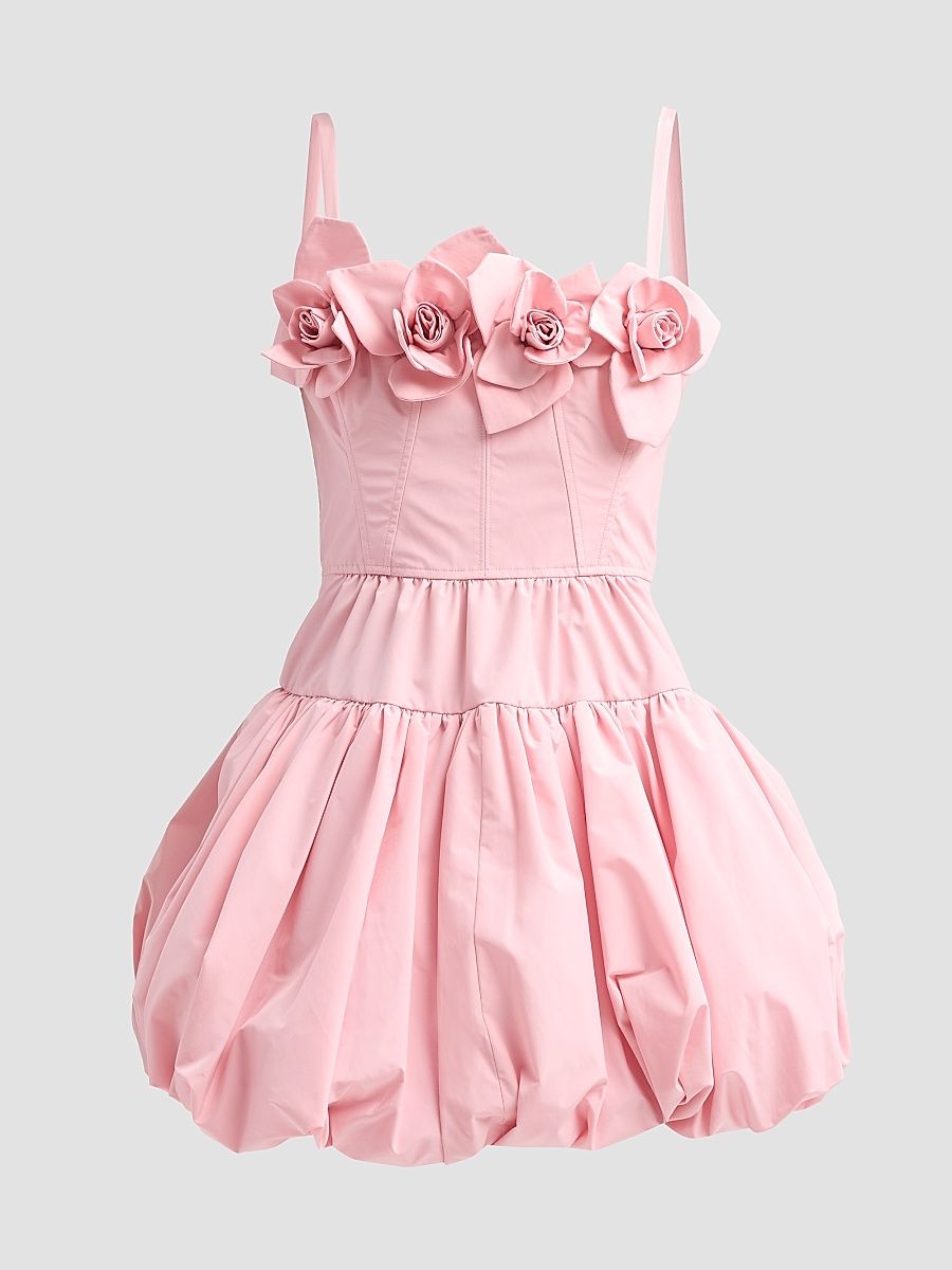 Women's Alita Poplin Mini Dress - Pink - Size 10