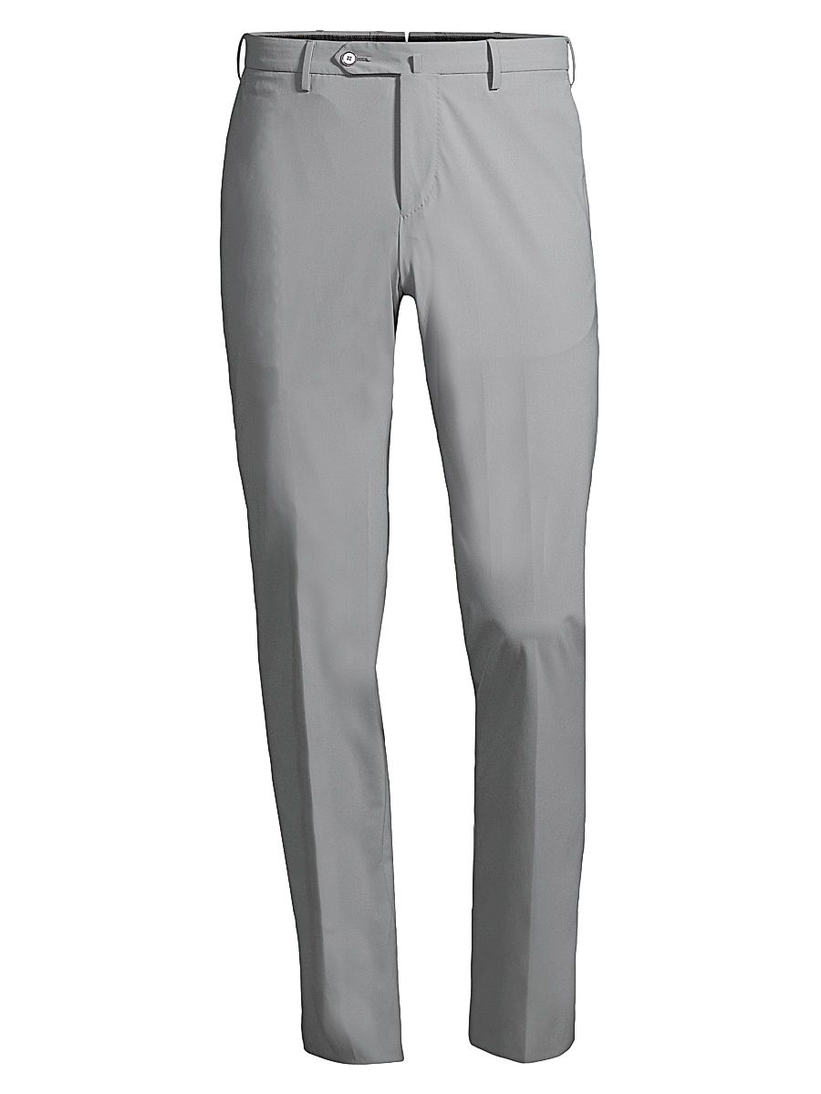 Men's Super-Stretch Kinetic Trousers - Light Grey - Size 44