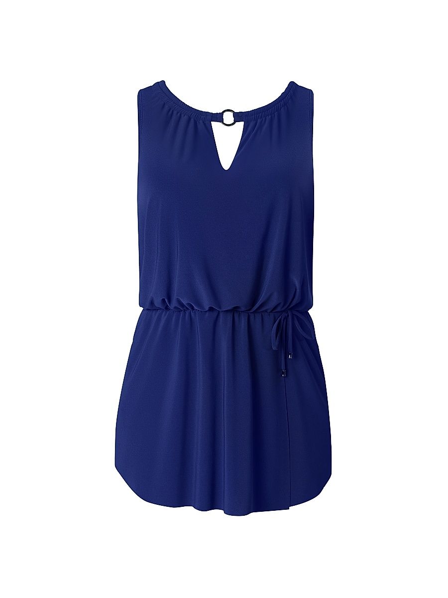 Women's Solids Effie Romper - Galaxy - Size 6