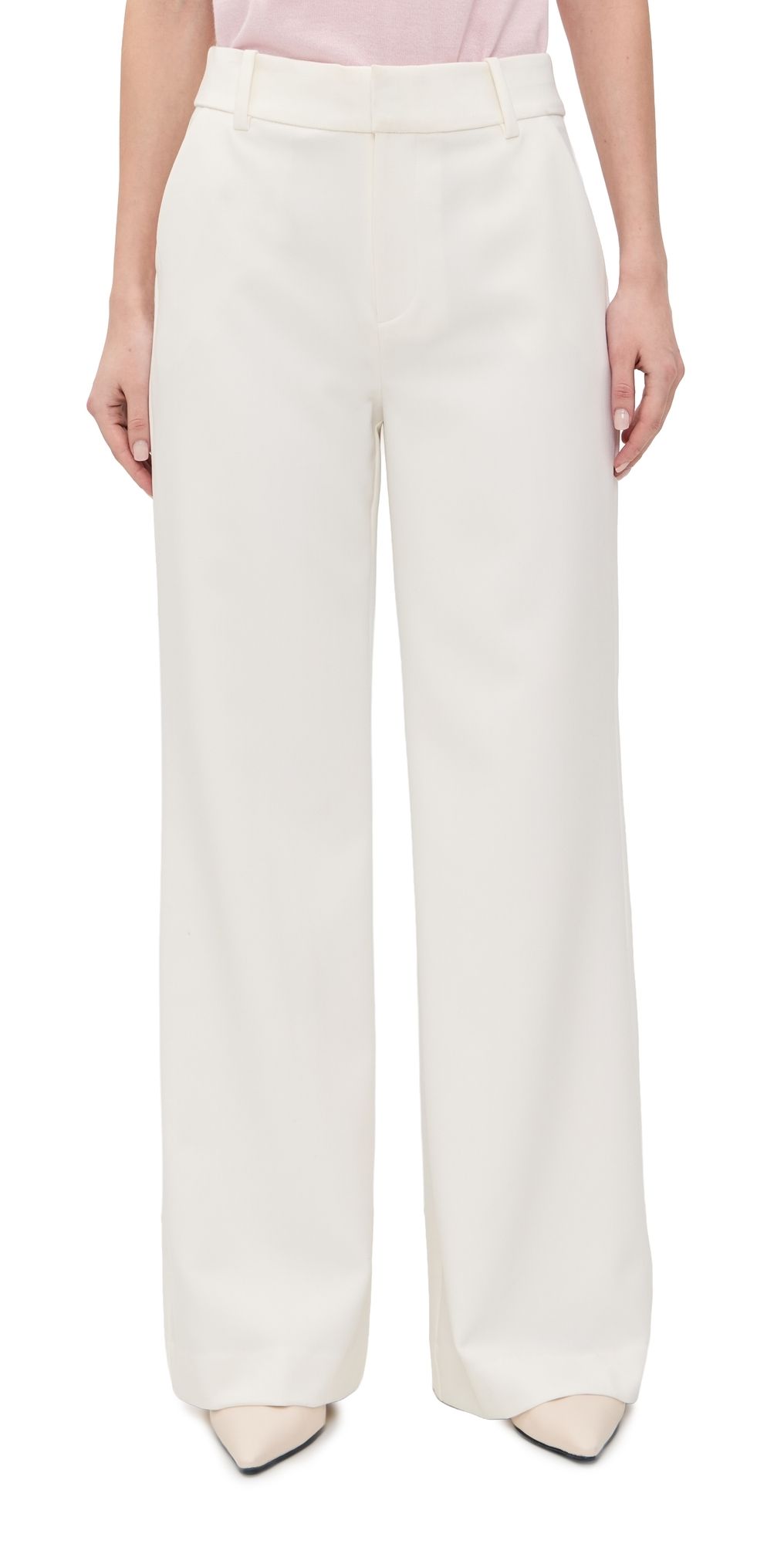 Favorite Daughter The Jones Wide Leg Pants Pearl 8