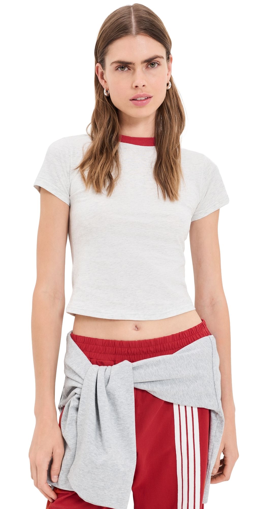 Lioness Clubhouse Tee Grey Marle XXS