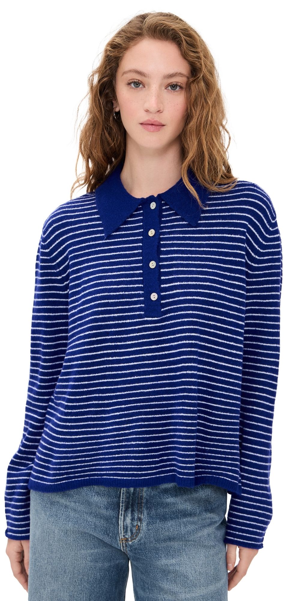 Lioness Mayfair Jersey Blue Stripe XXL