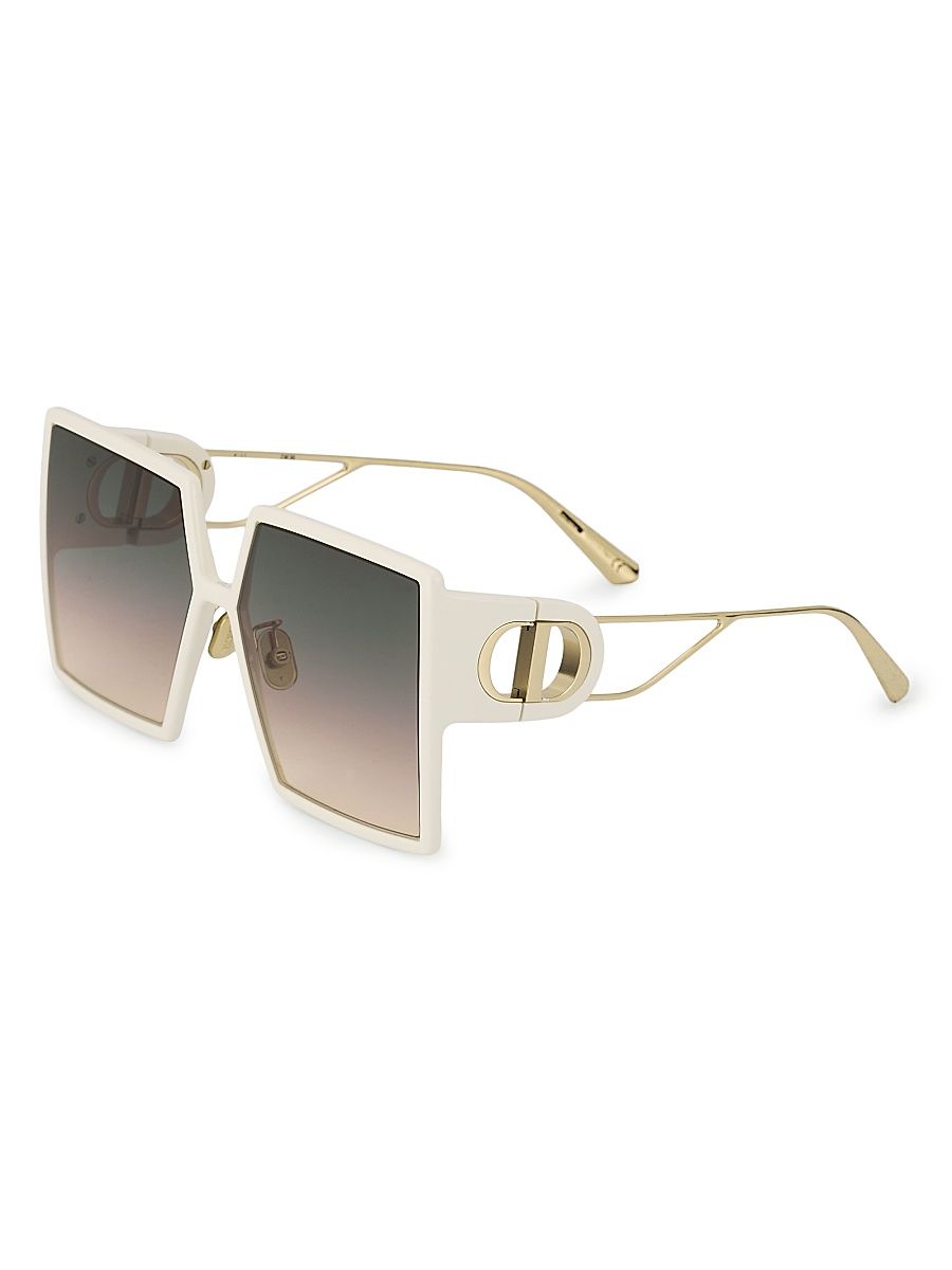Women's 58MM Oversized Sunglasses - Ivory