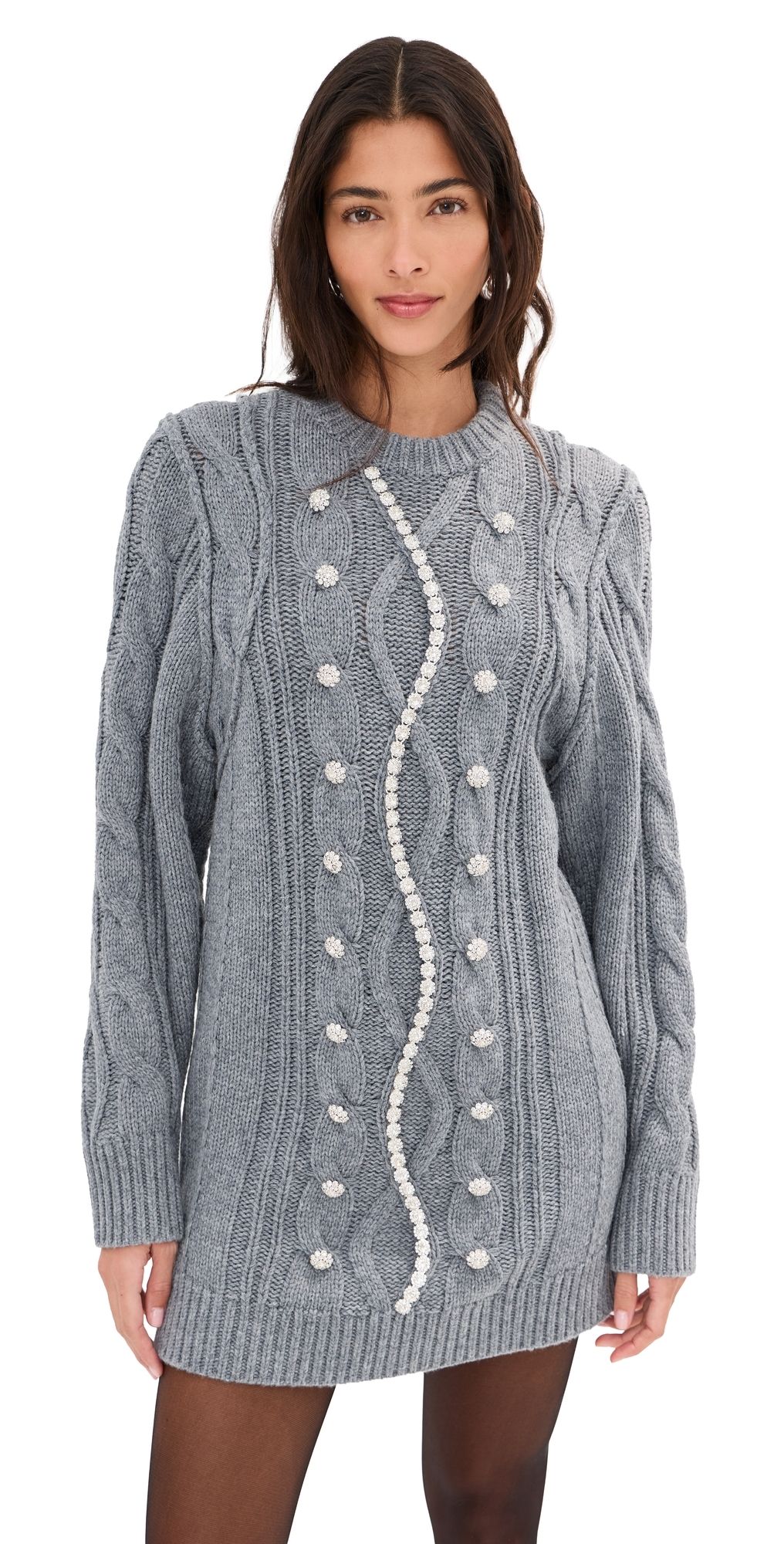 LE BOP Carrington Dress Heather Grey XL