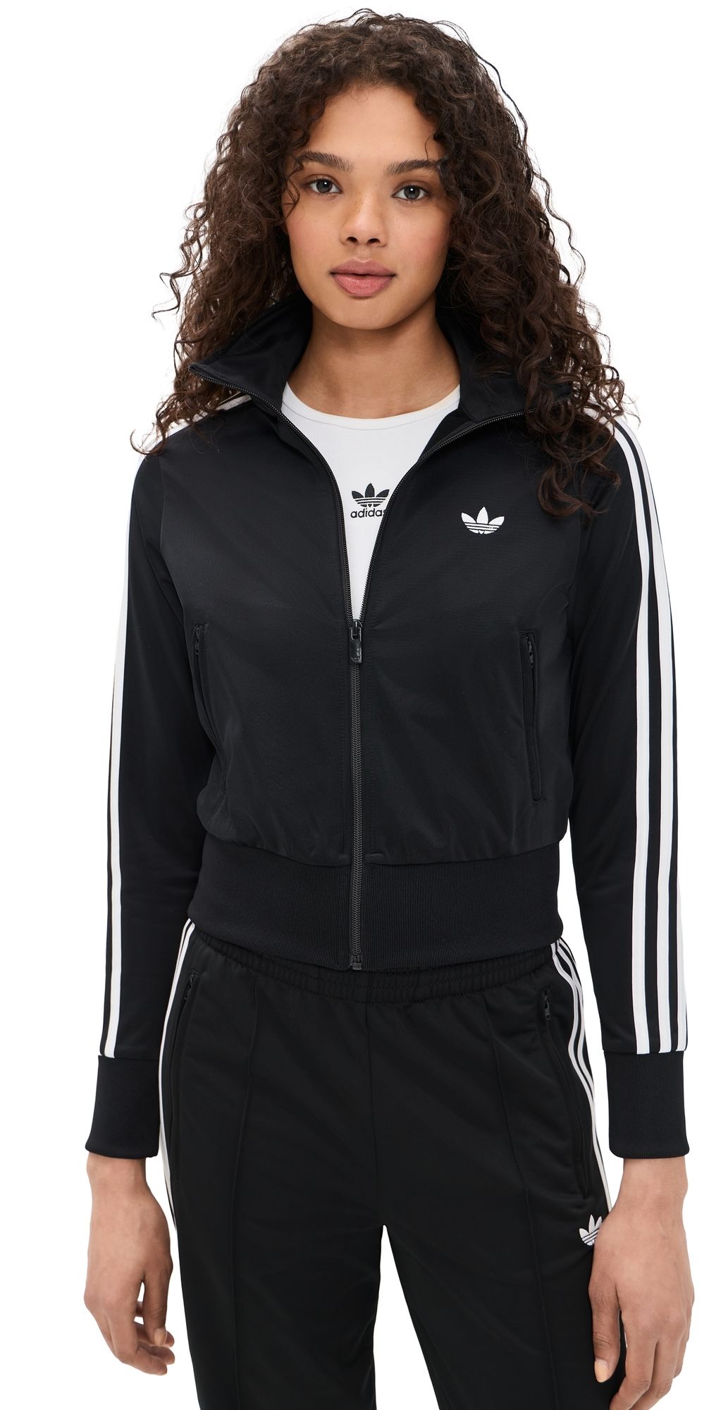 adidas Firebird Classic Track Top Black/White XL