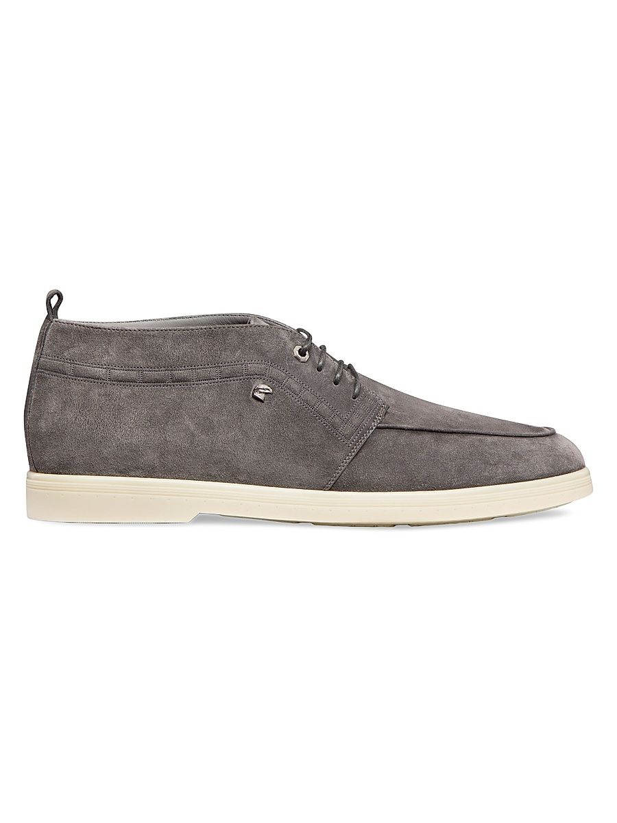 Men's Suede Chukka Boots - Slate Grey - Size 11