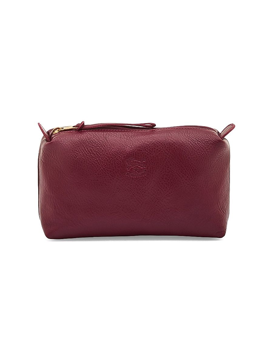 Women's Case Classic Leather Pouch - Amarena