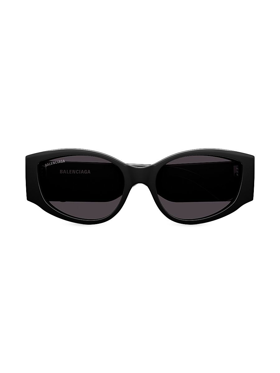 Women's 58MM Max Cat-Eye Sunglasses - Black