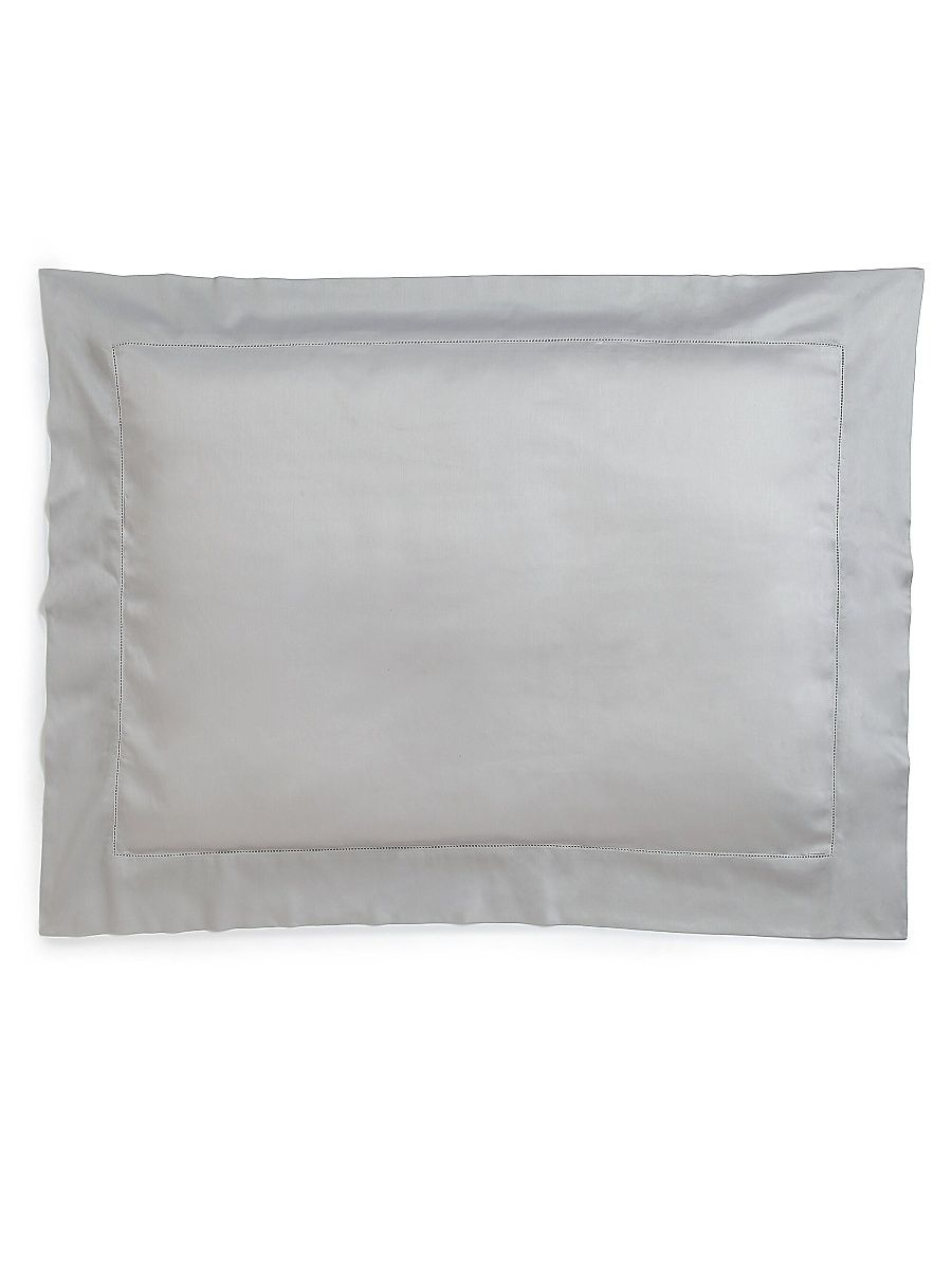 Single Ajour Sham - Grey - Size Queen