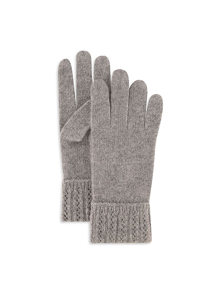 Women's Select Cashmere Gloves - Grey