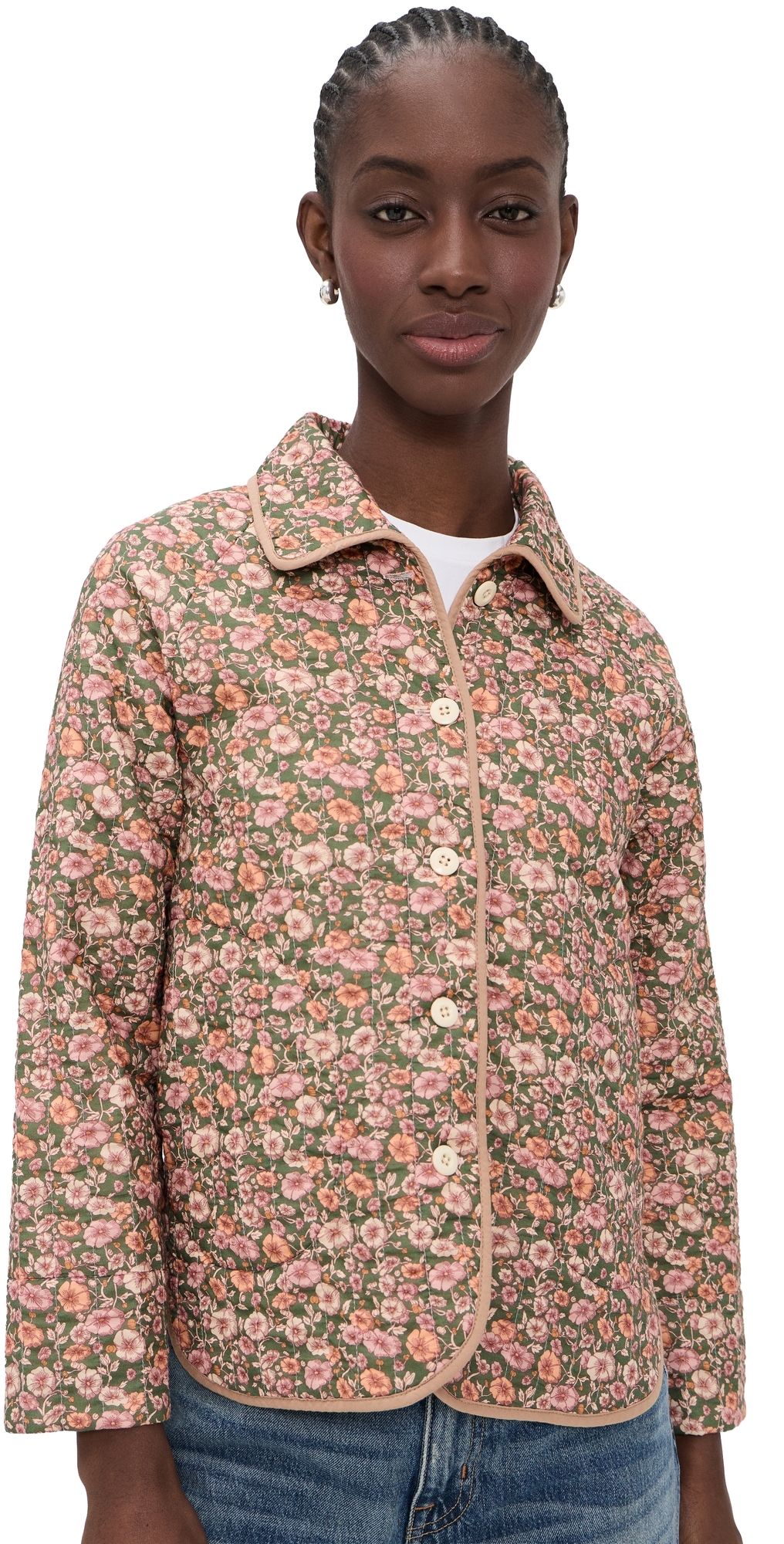 Birds of Paradis Ginny Quilted Jacket Marigold Mistral M