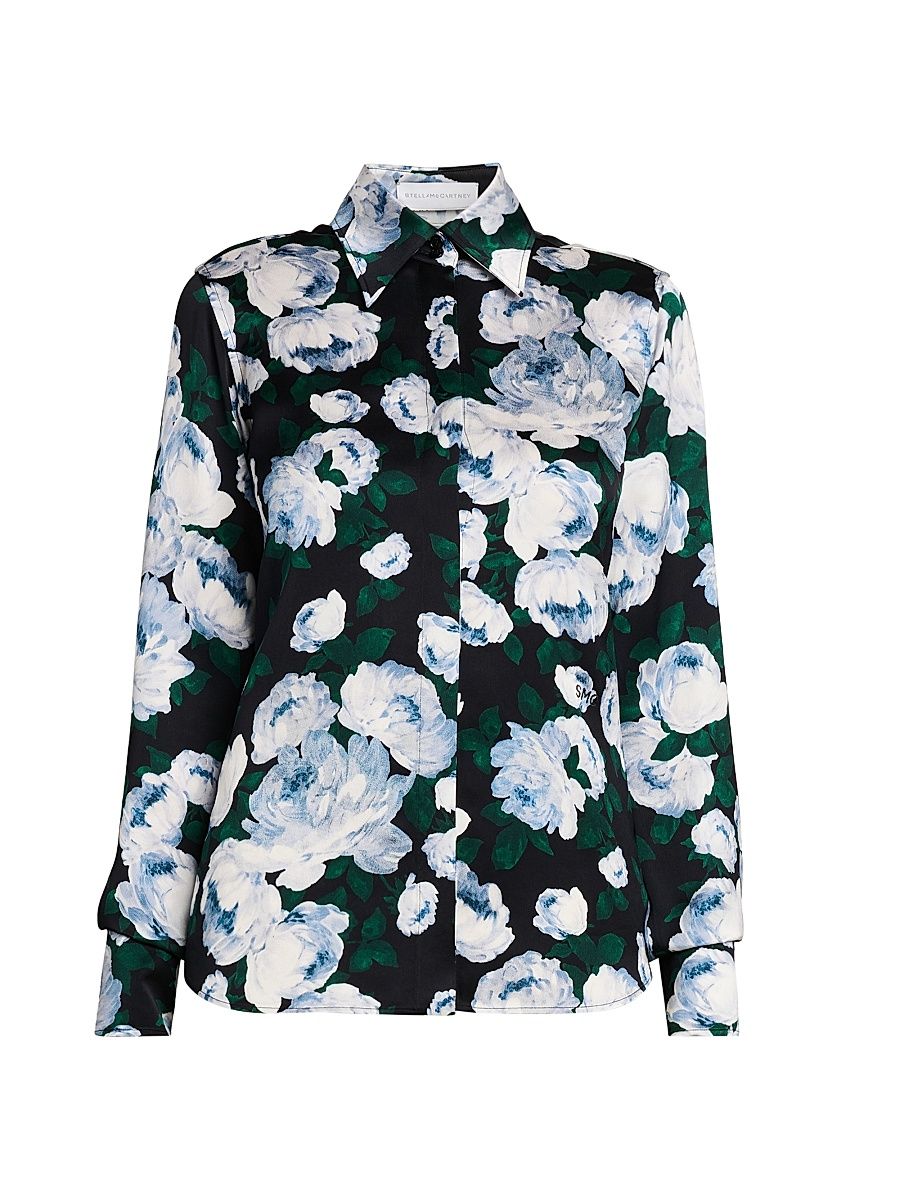 Women's Bunch Of Roses Shirt - Size 10