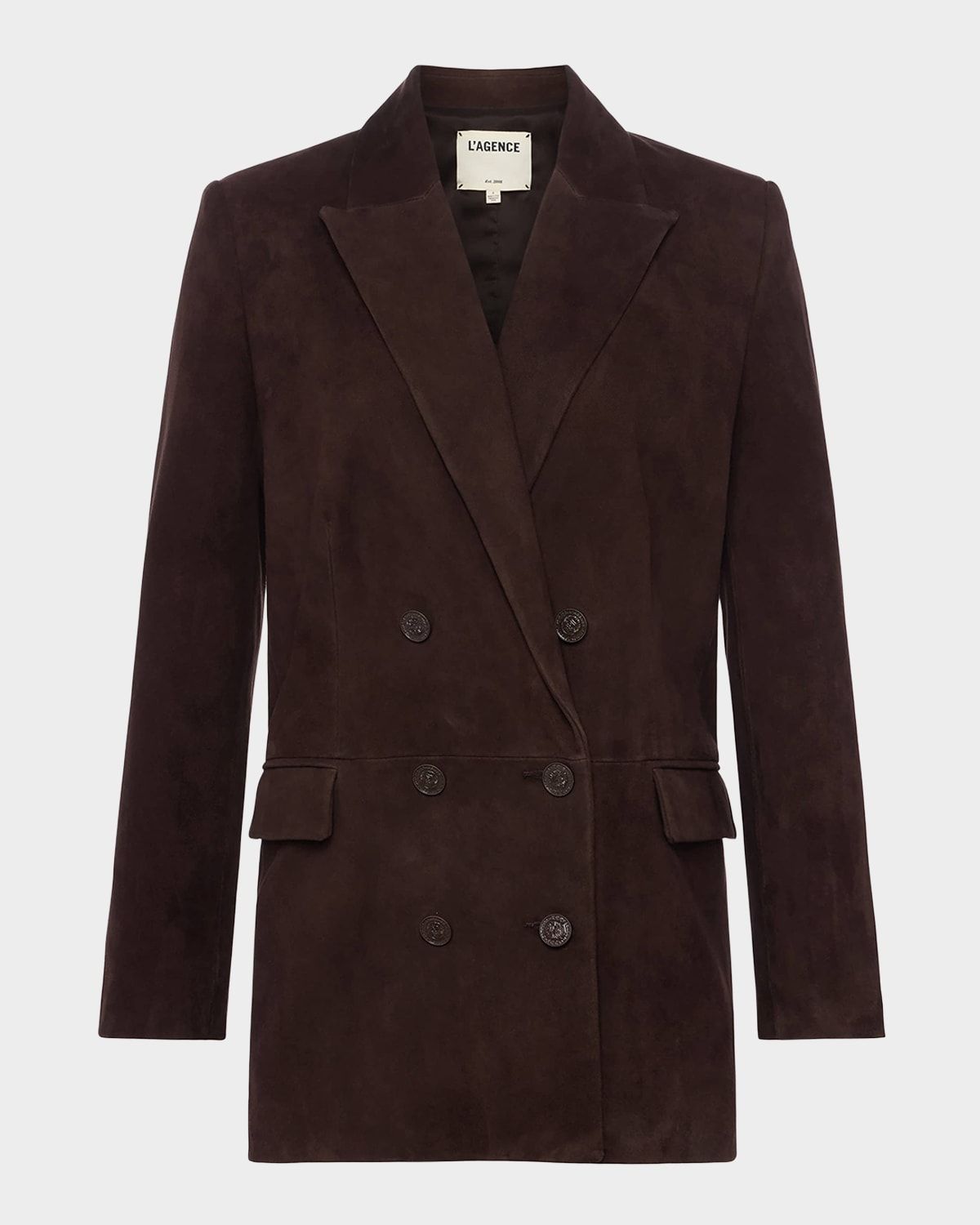 Aimee Relaxed Double-Breasted Blazer