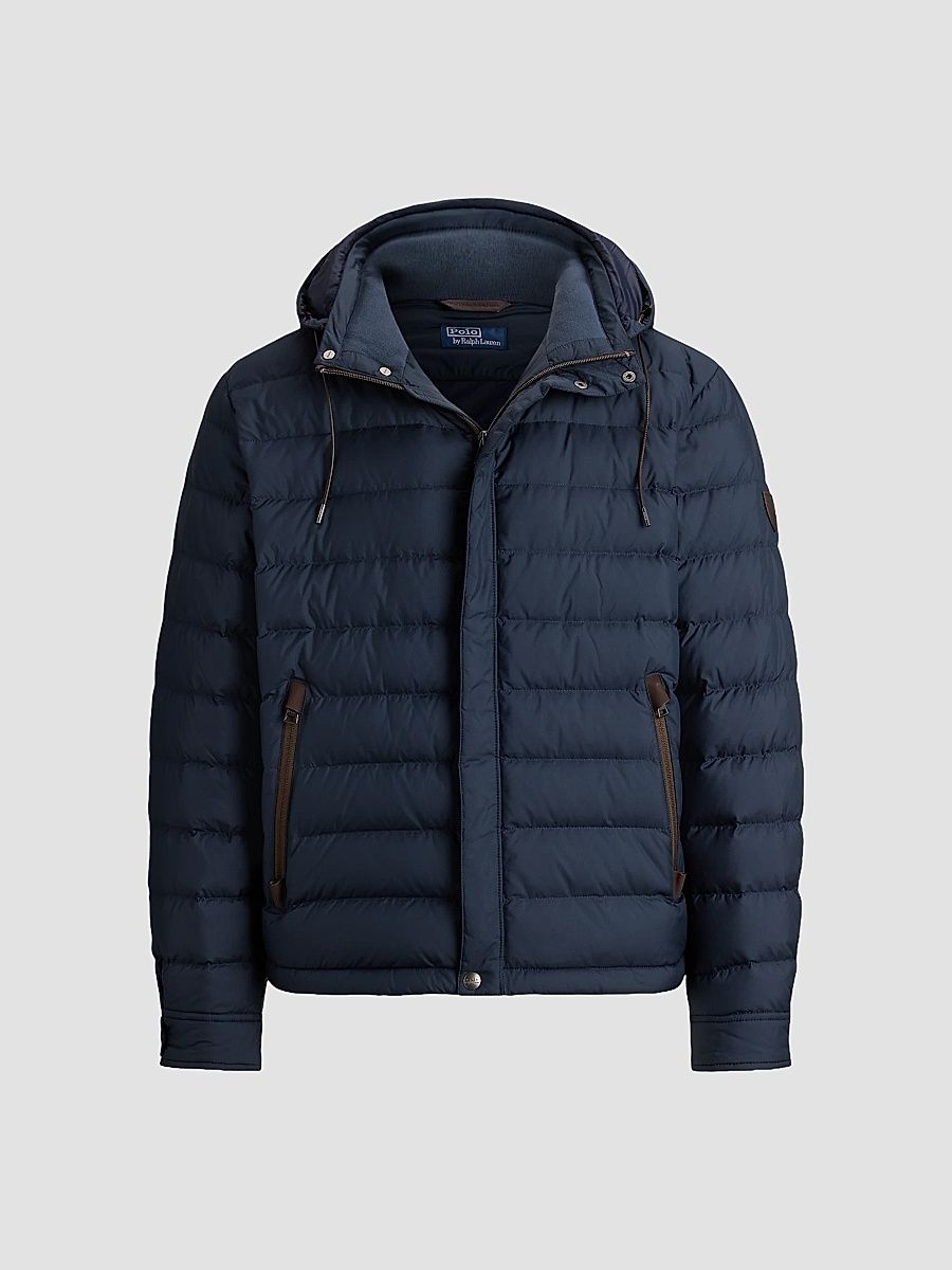 Men's The Mayhew Quilted Down Jacket - Collection Navy - Size XXL