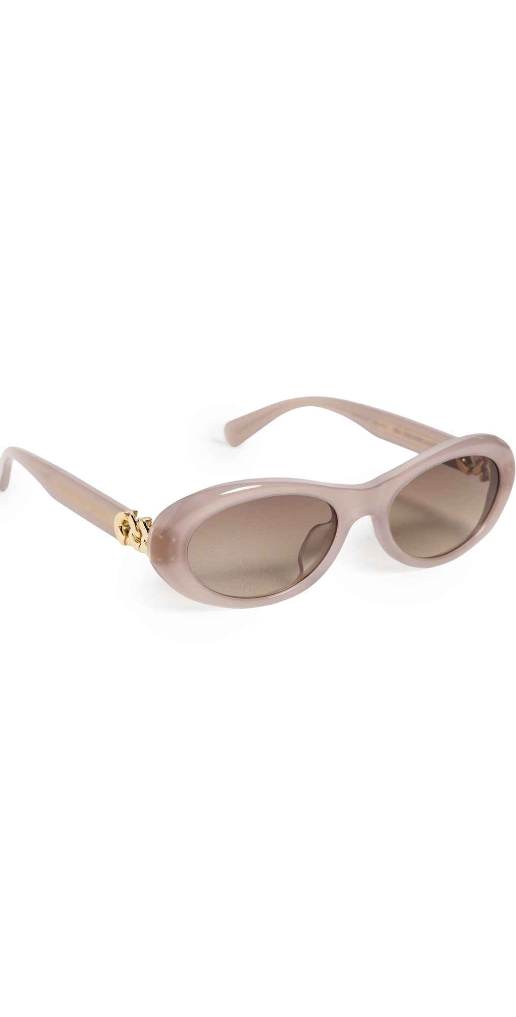 Stella McCartney Falabella Sunglasses Beige/Gradient Brown One Size