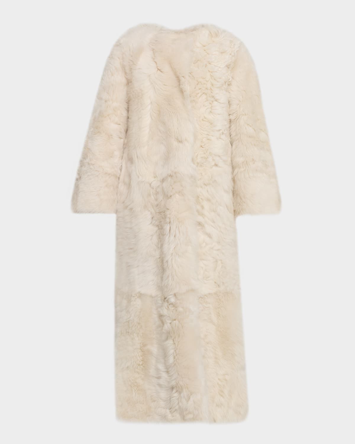 Long Toscana Lamb Shearling Coat